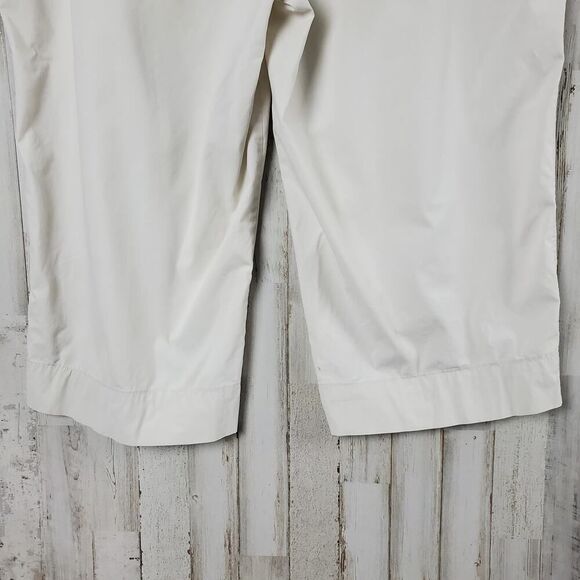 Talbots Stretch Capri Pants Tan Size 18 - Picture 10 of 12